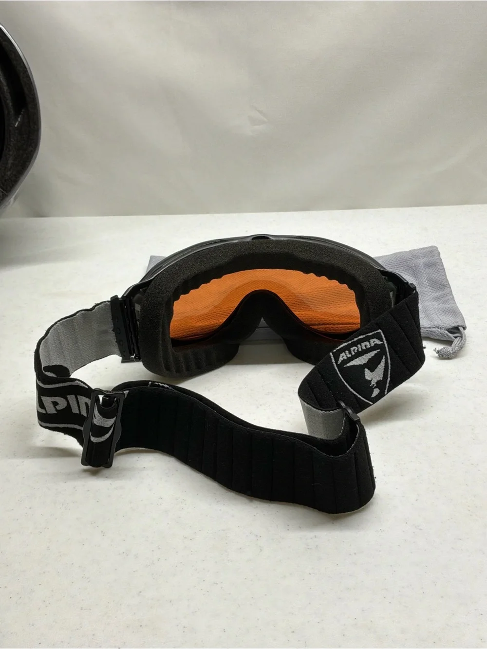 Vintage Alpina Quadroflex Challenge Snowboard Ski Goggles Made in Germany